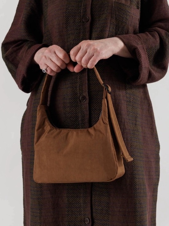 BAGGU Handbags - Baggu brown mini shoulder bag